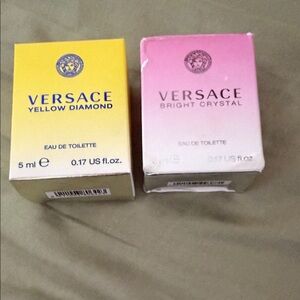 Versace Yellow and Pink Eau de Toilette Duo